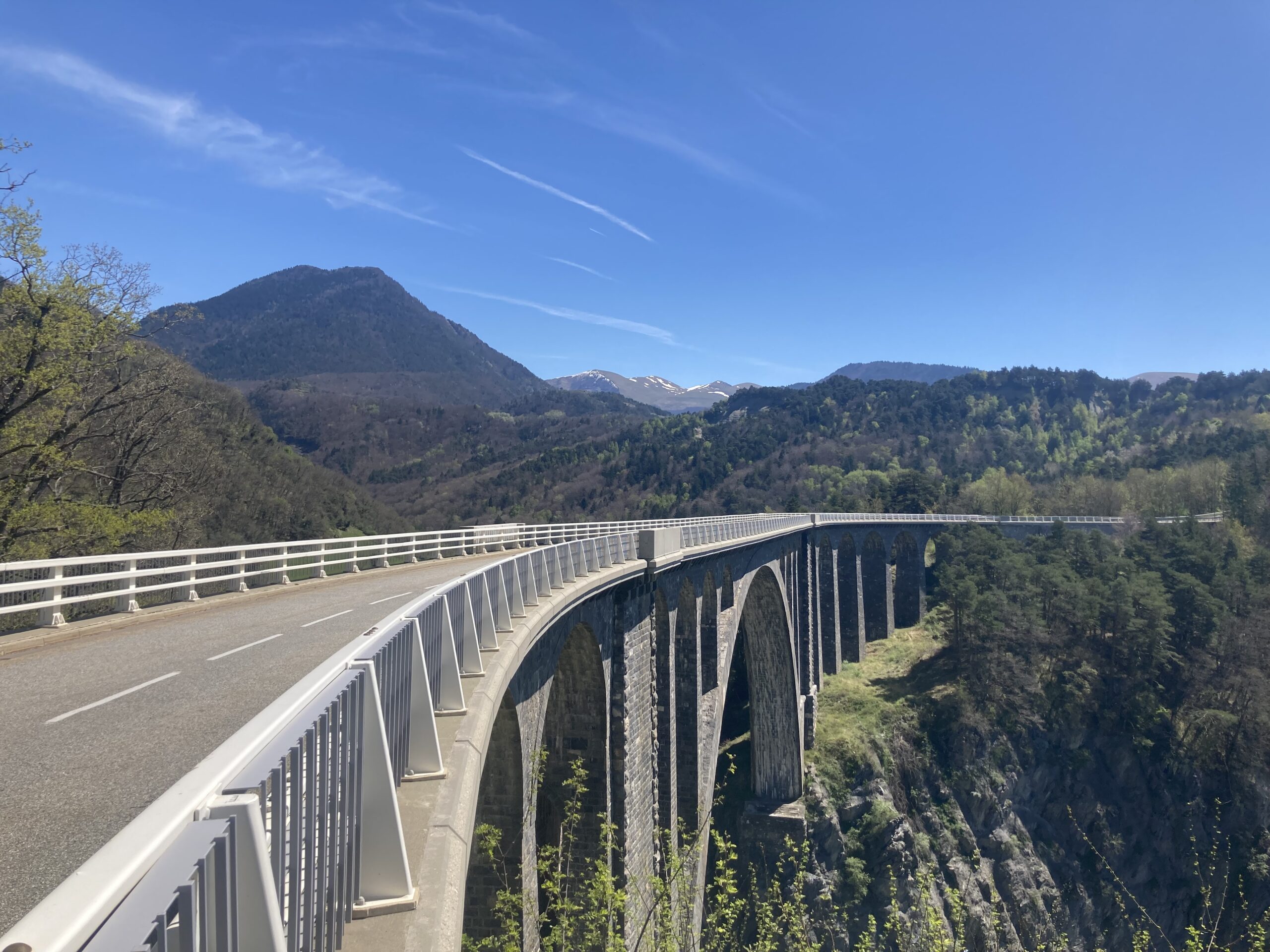 Visite du pont de la Roizonne